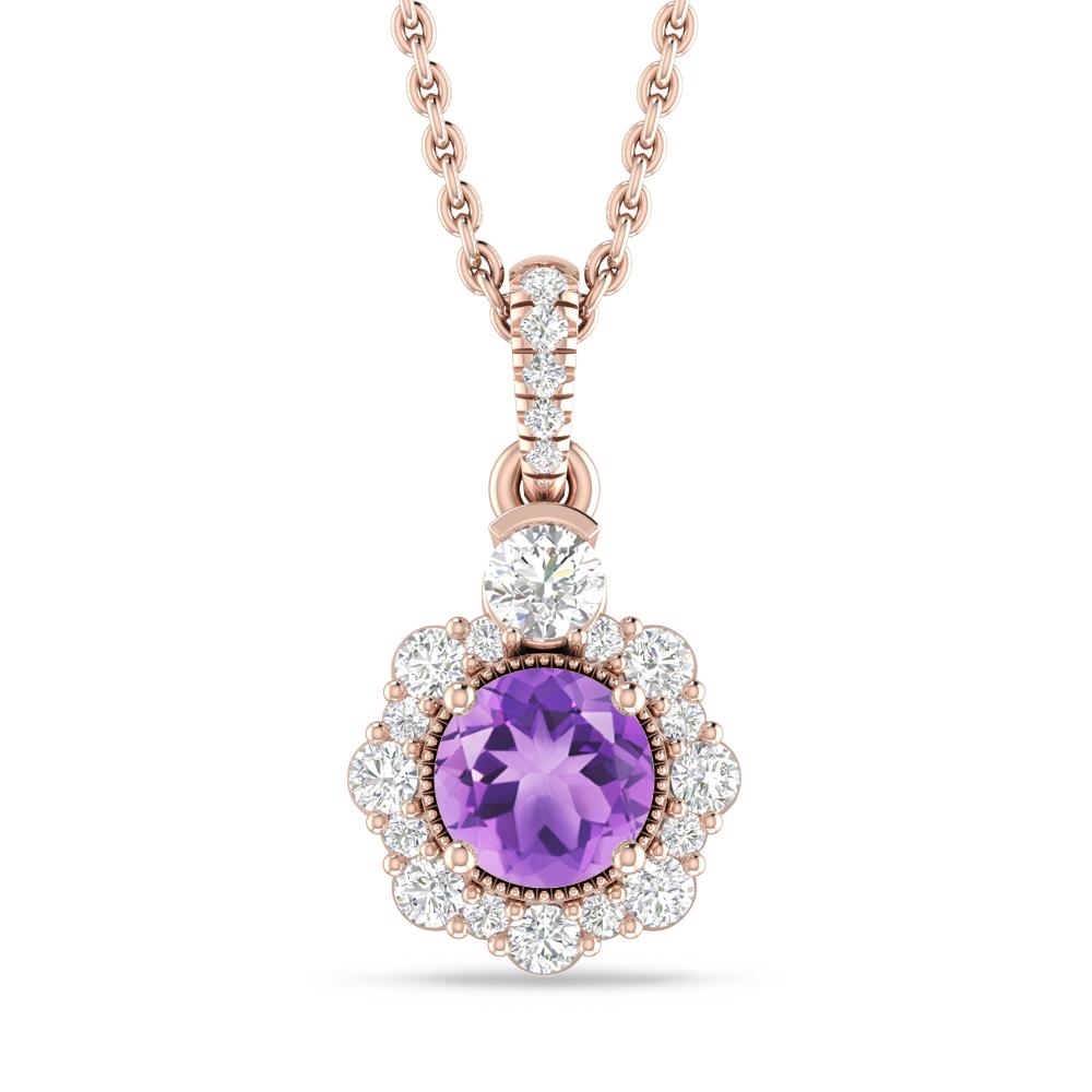 Rose Gold - Amethyst