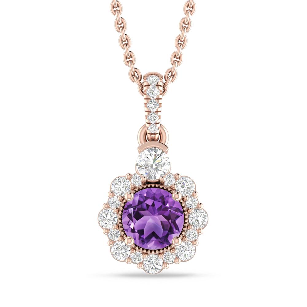 Rose Gold - Amethyst