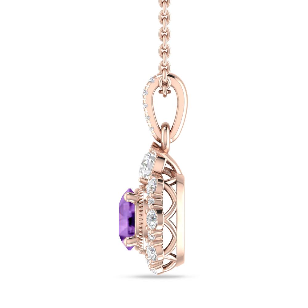 Rose Gold - Amethyst