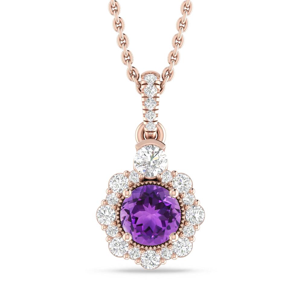 Rose Gold - Amethyst