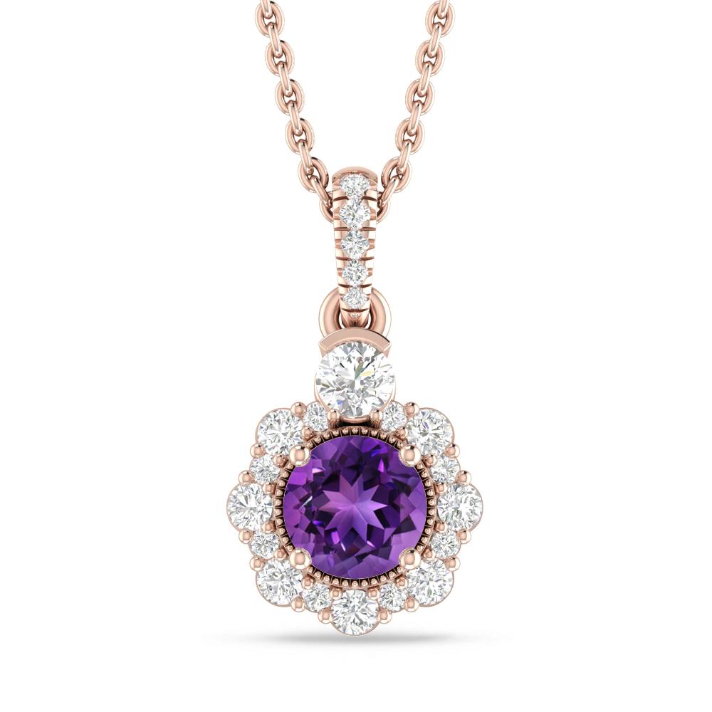 Rose Gold - Amethyst