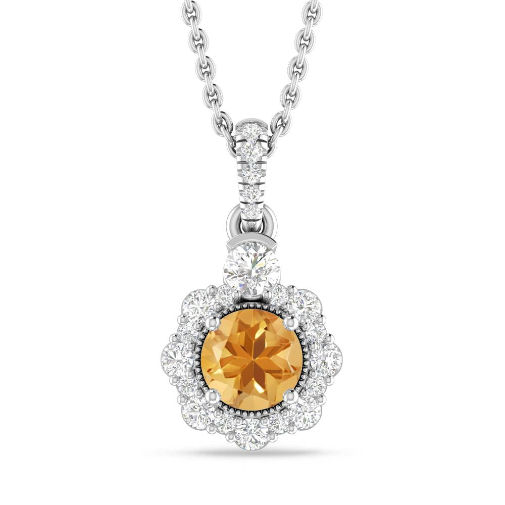 White Gold - Citrine