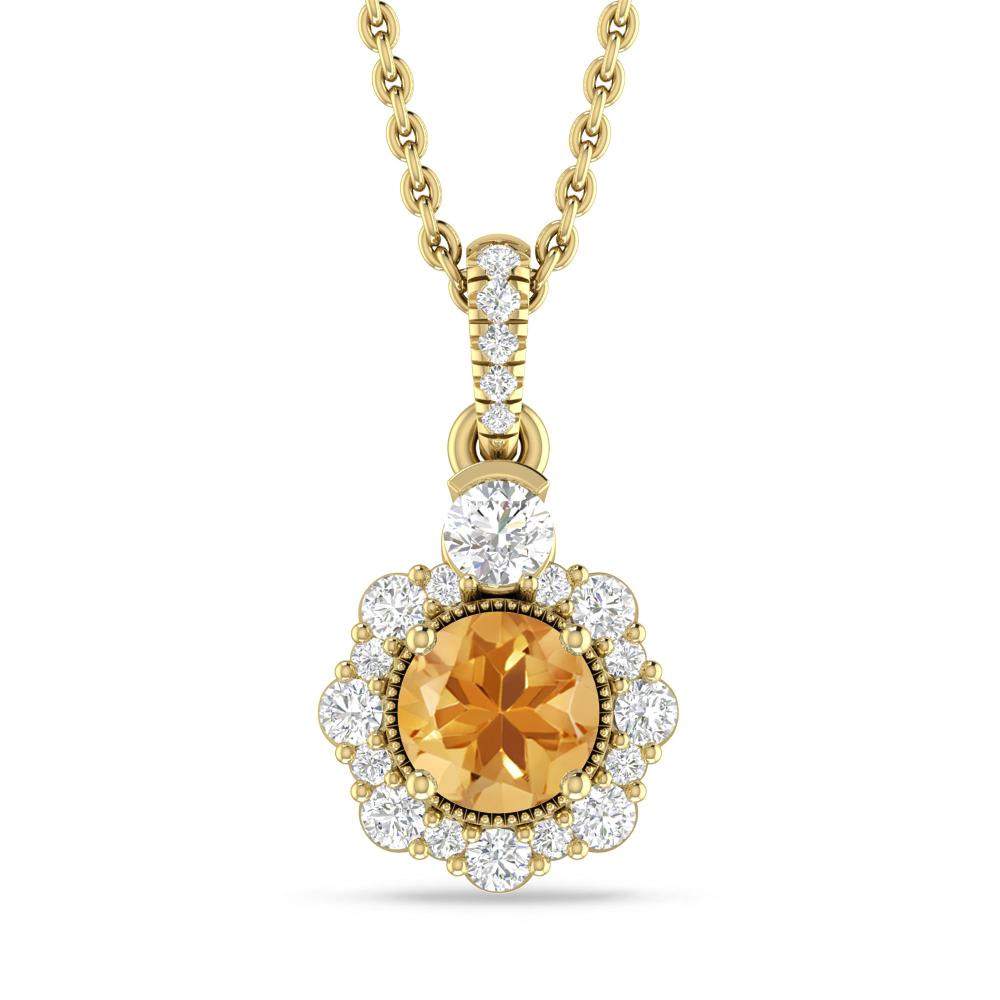 Yellow Gold - Citrine