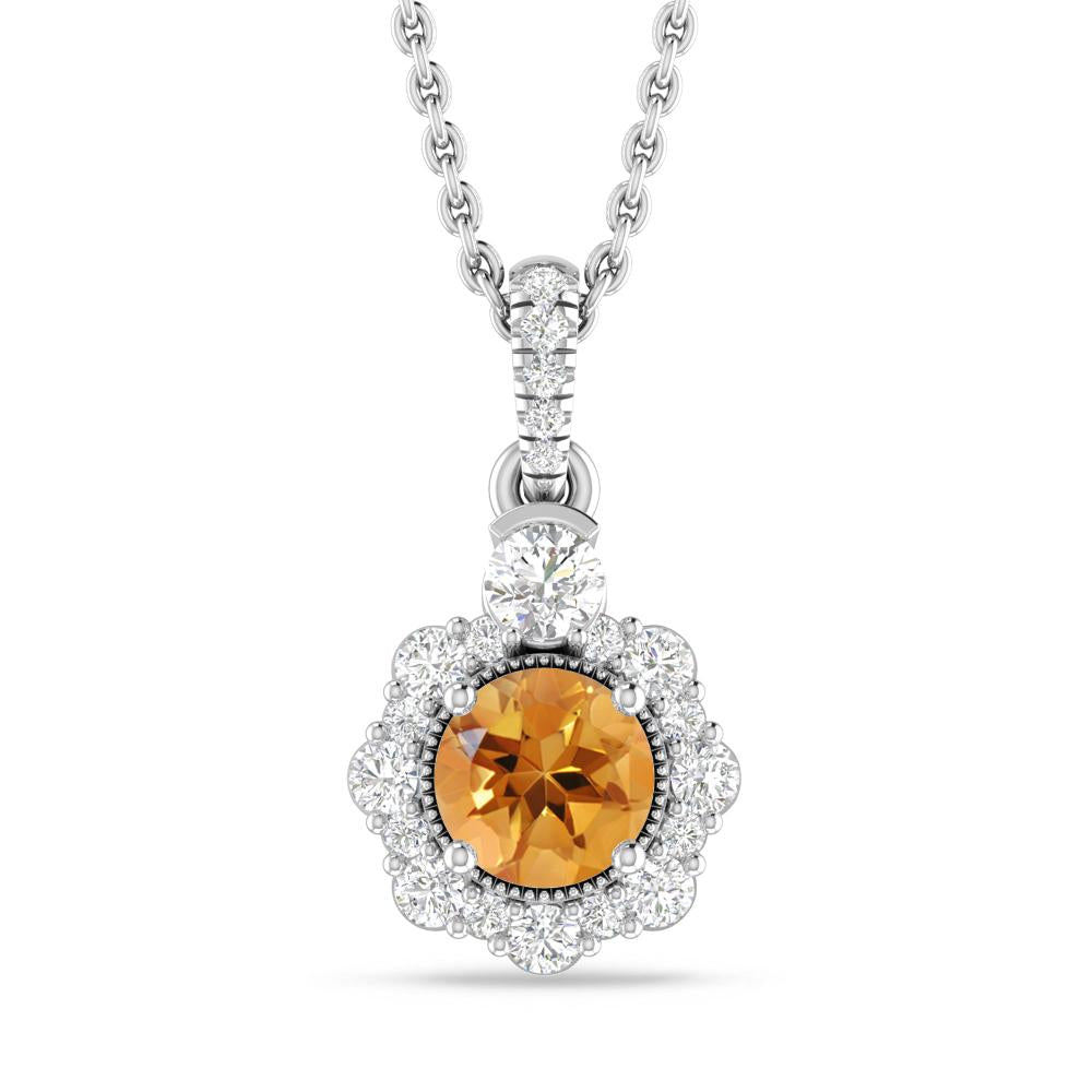 White Gold - Citrine