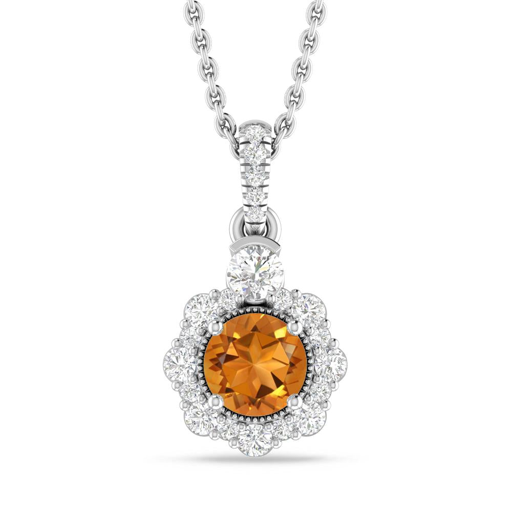 White Gold - Citrine