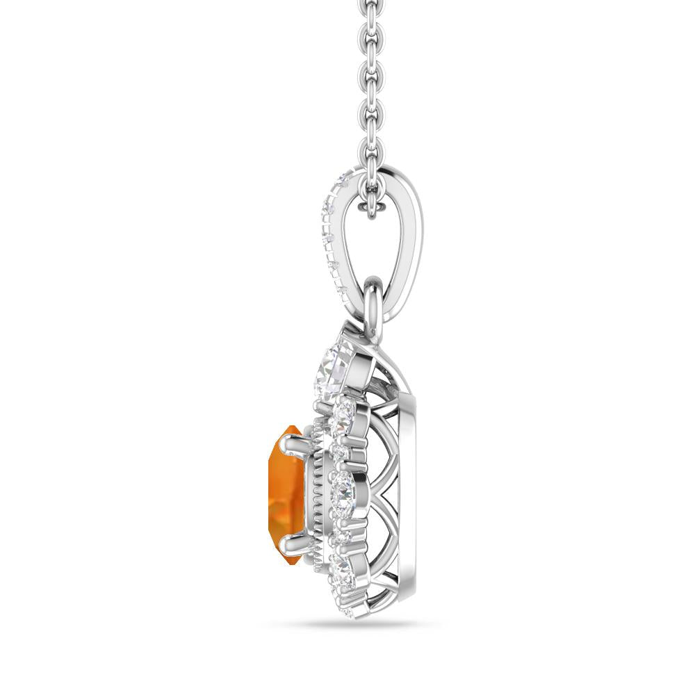 White Gold - Citrine