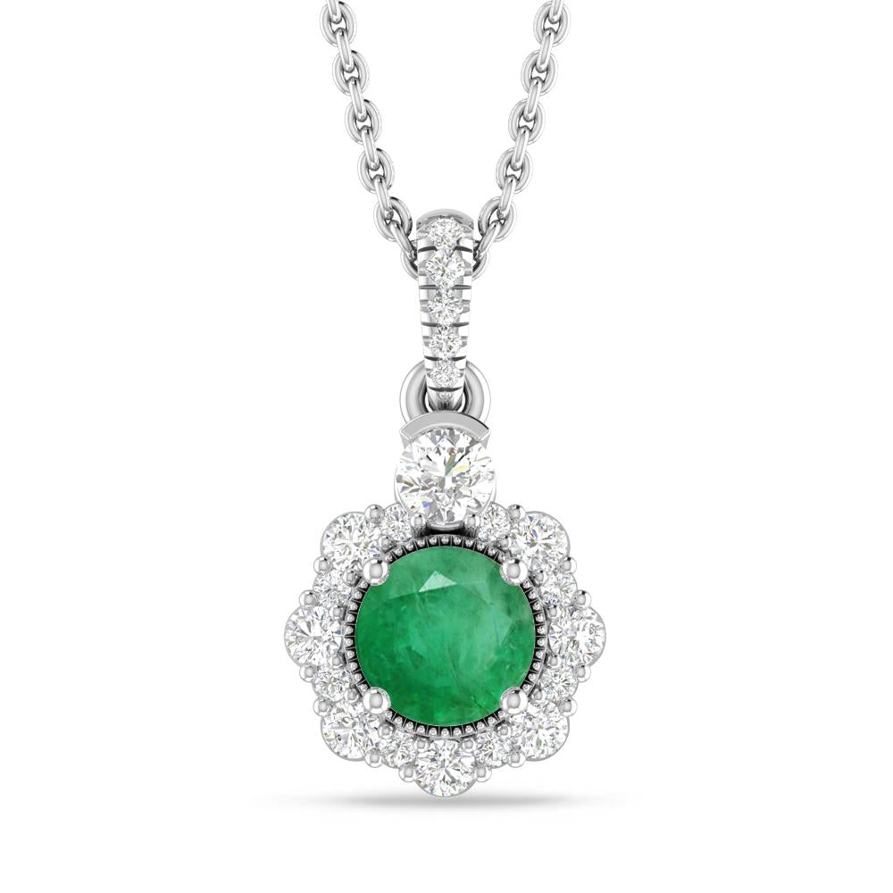 White Gold - Emerald