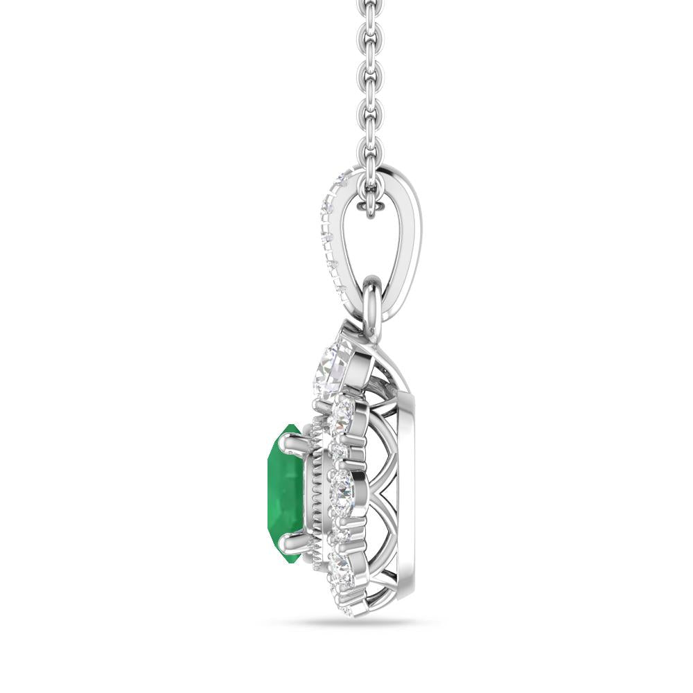 White Gold - Emerald