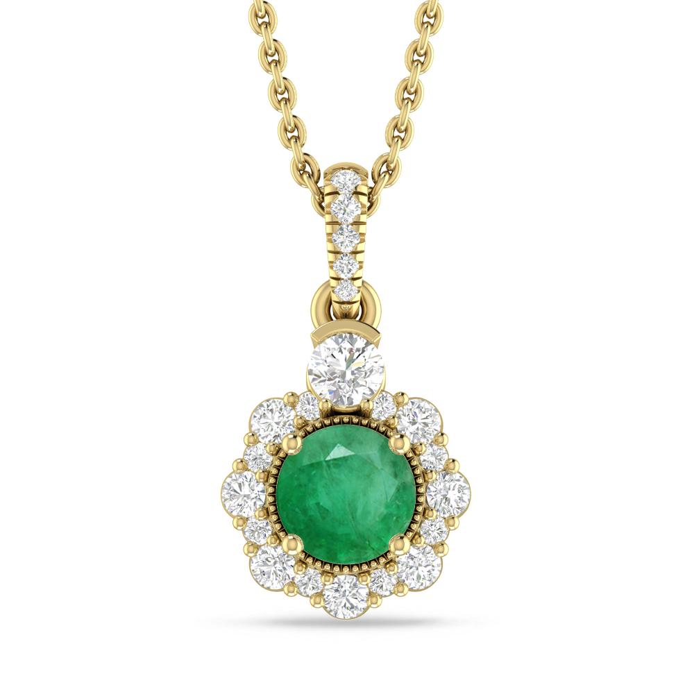 Yellow Gold - Emerald