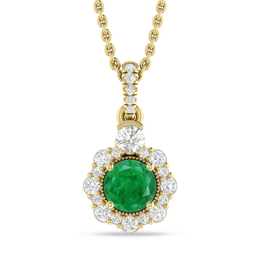 Yellow Gold - Emerald