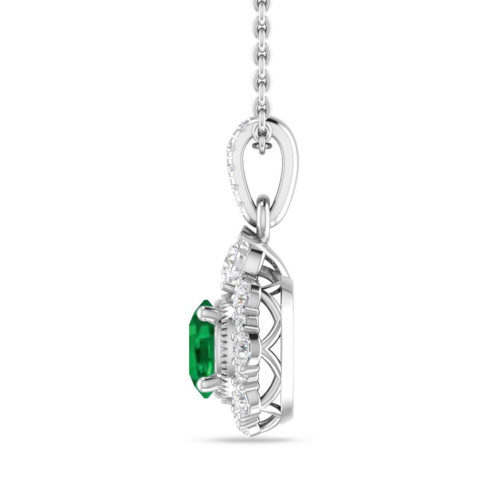 White Gold - Emerald