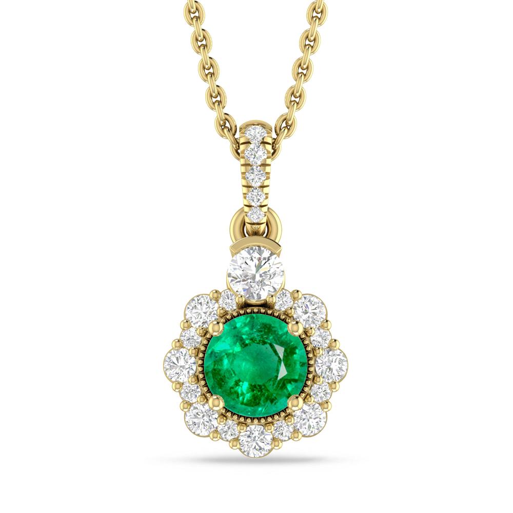 Yellow Gold - Emerald