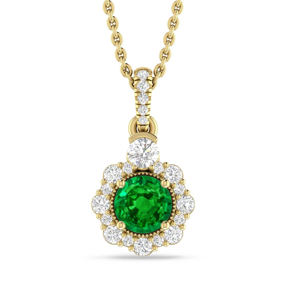 Yellow Gold - Emerald