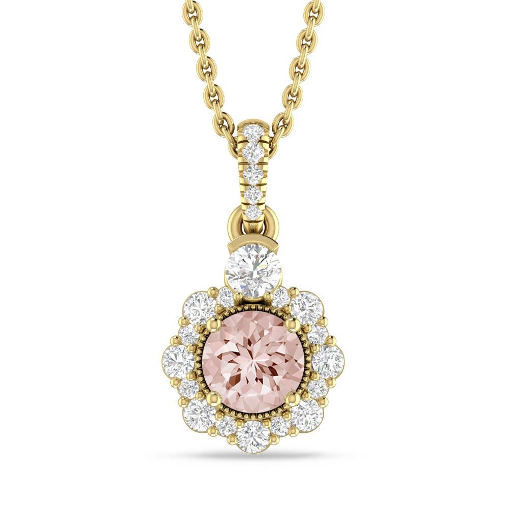 Yellow Gold - Morganite