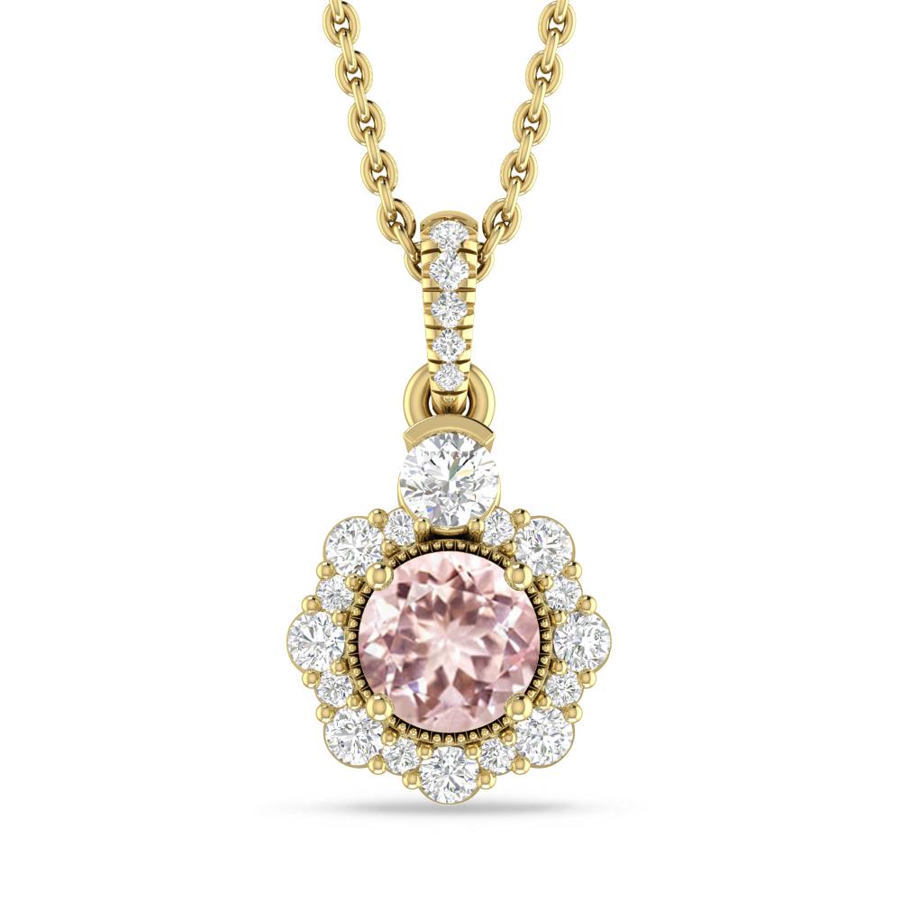 Yellow Gold - Morganite