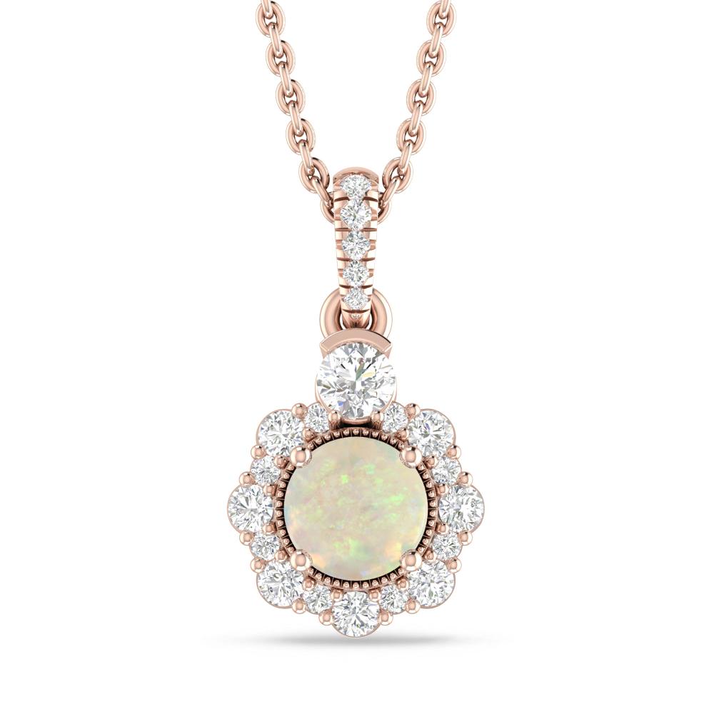 Rose Gold - Opal