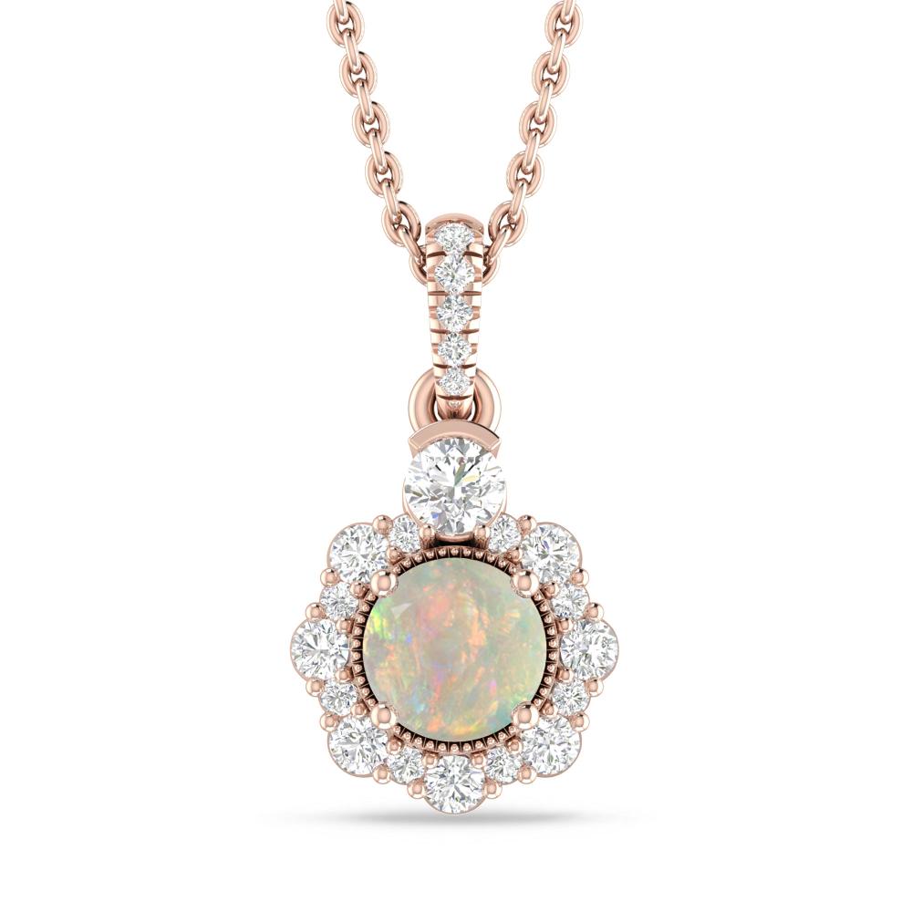 Rose Gold - Opal