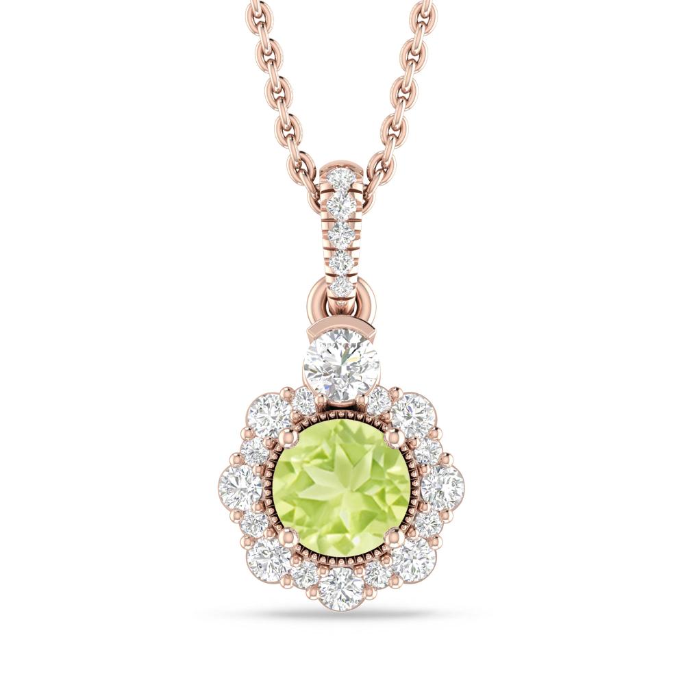 Rose Gold - Peridot