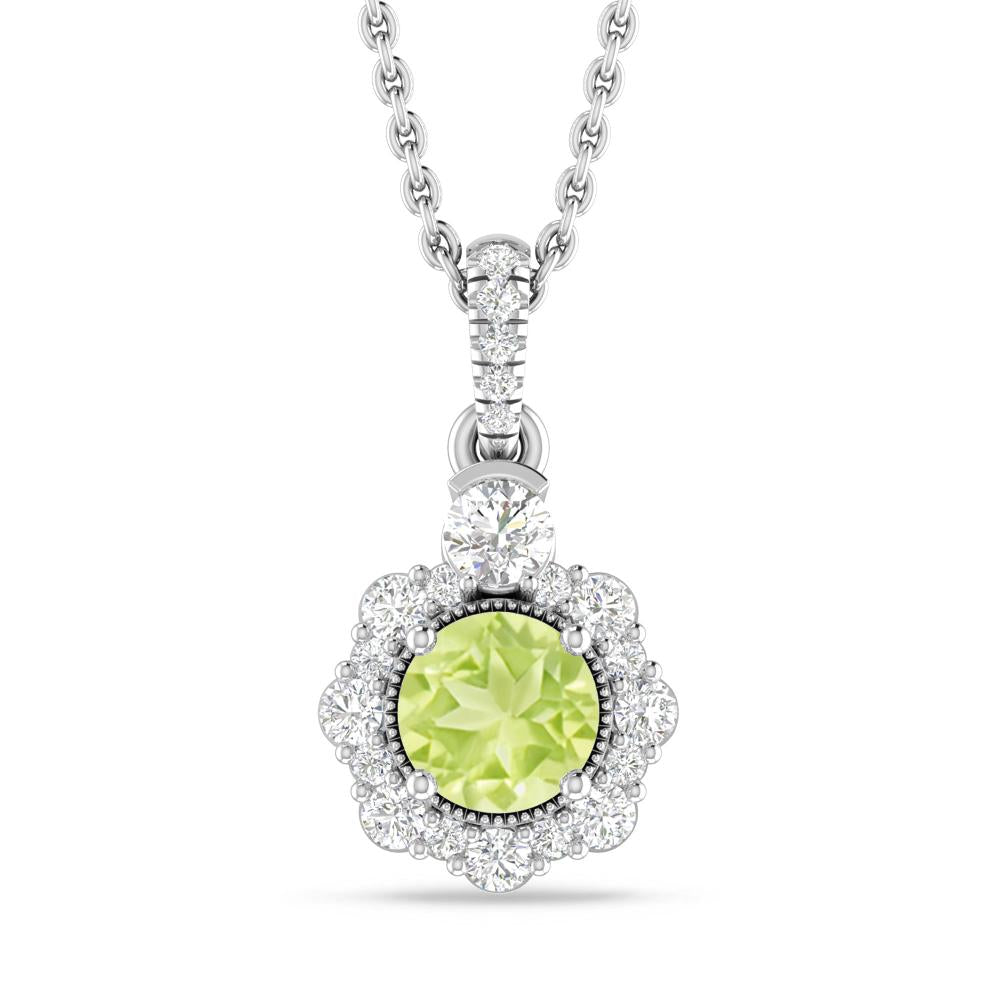 White Gold - Peridot