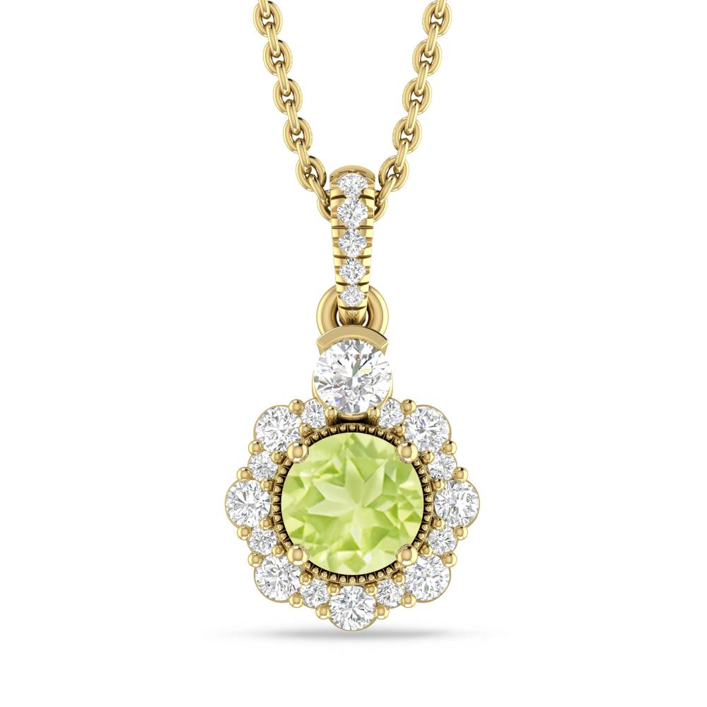 Yellow Gold - Peridot