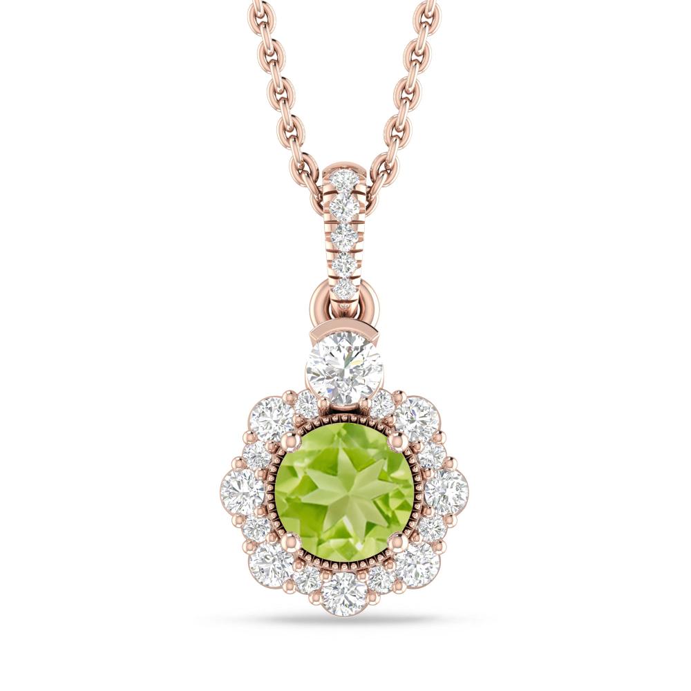 Rose Gold - Peridot