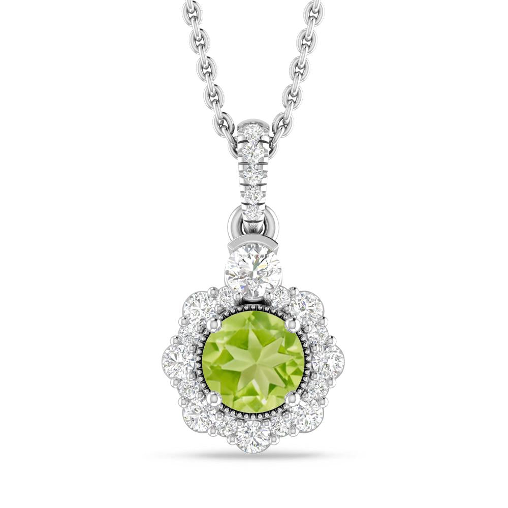 White Gold - Peridot