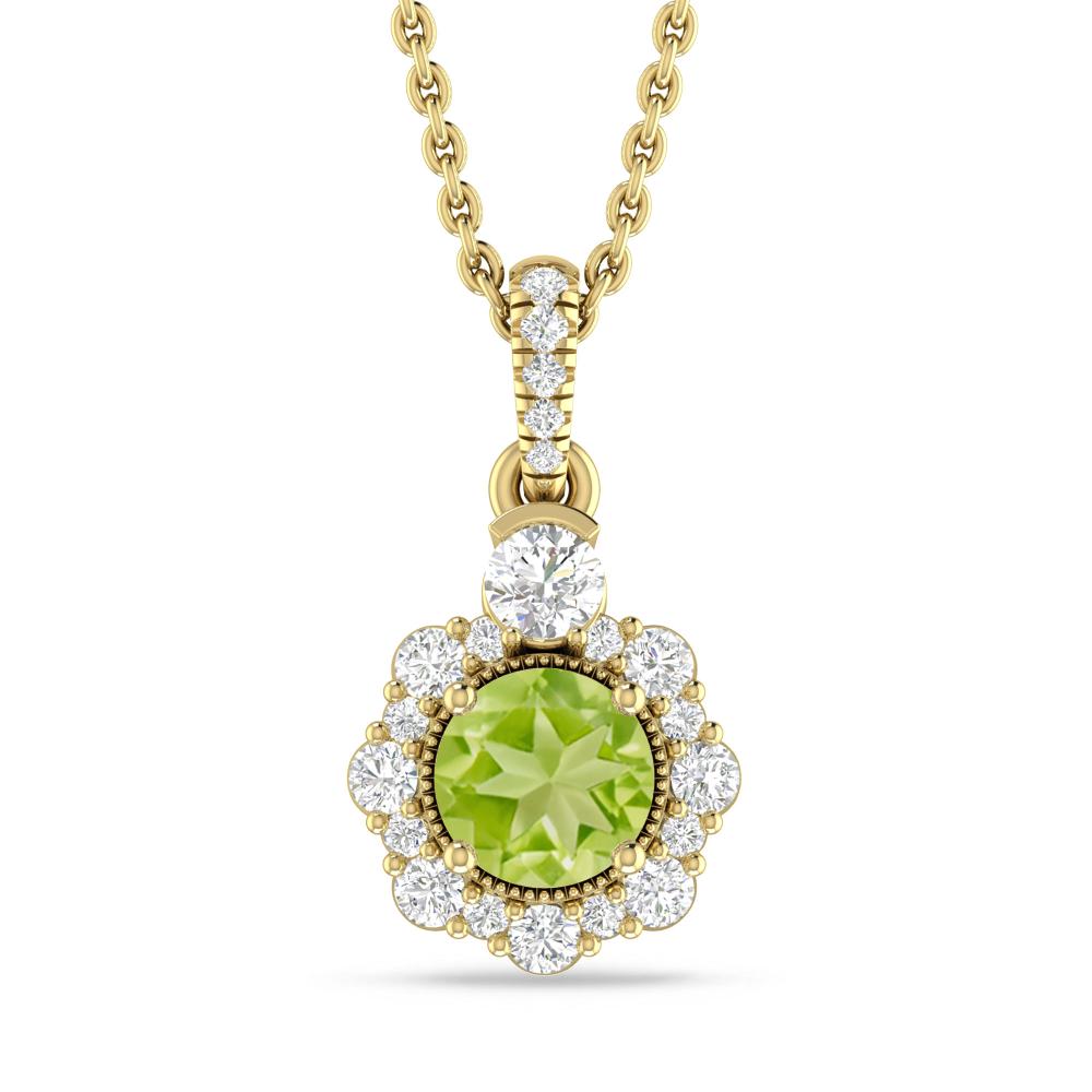 Yellow Gold - Peridot