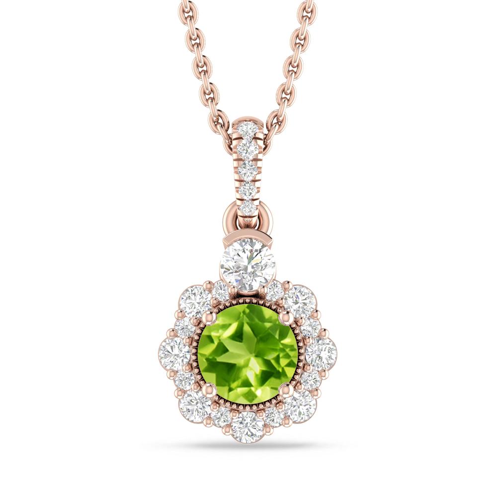 Rose Gold - Peridot