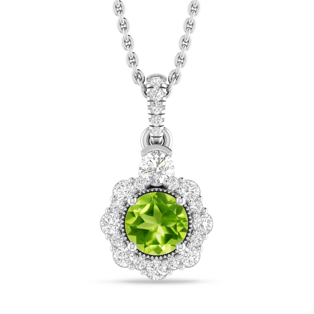 White Gold - Peridot