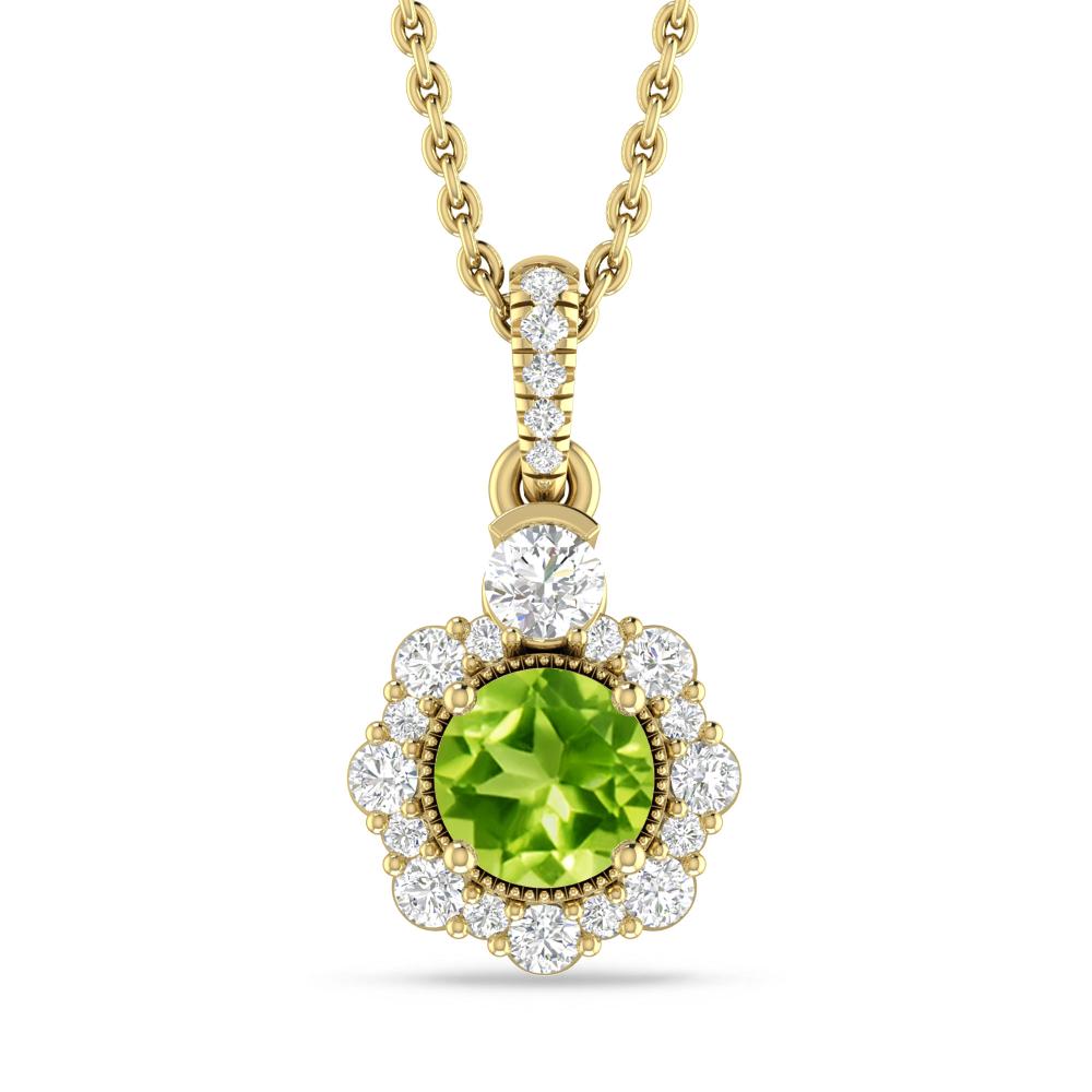 Yellow Gold - Peridot