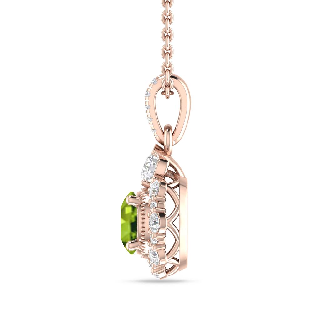 Rose Gold - Peridot