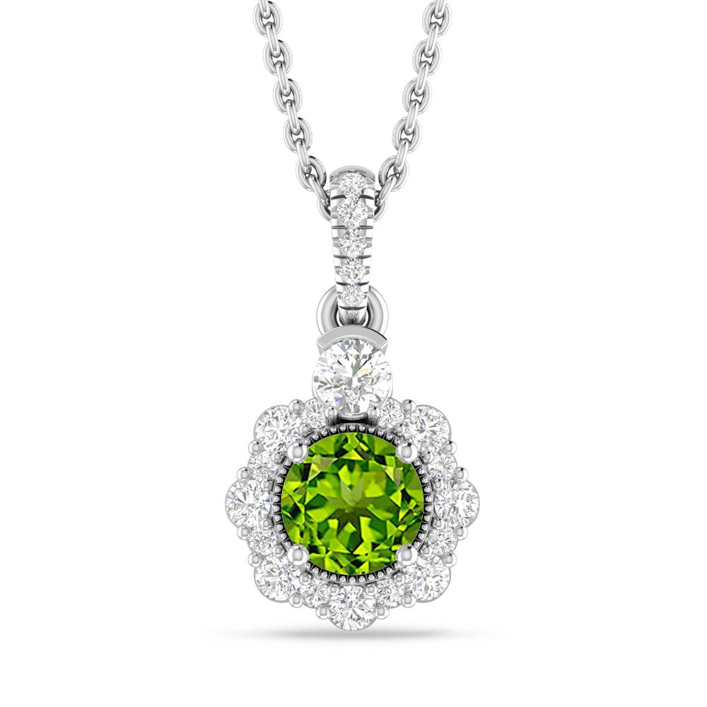 White Gold - Peridot