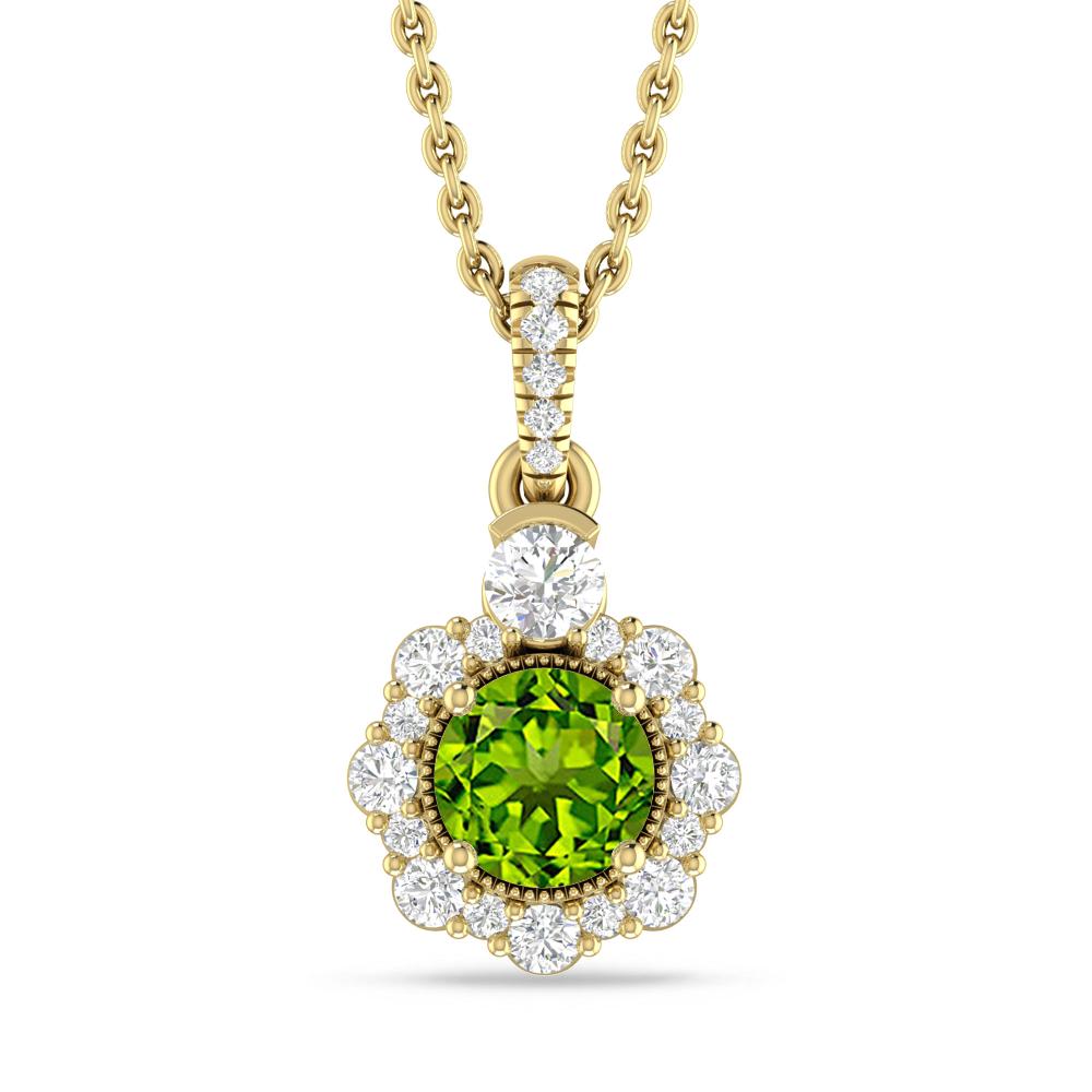 Yellow Gold - Peridot