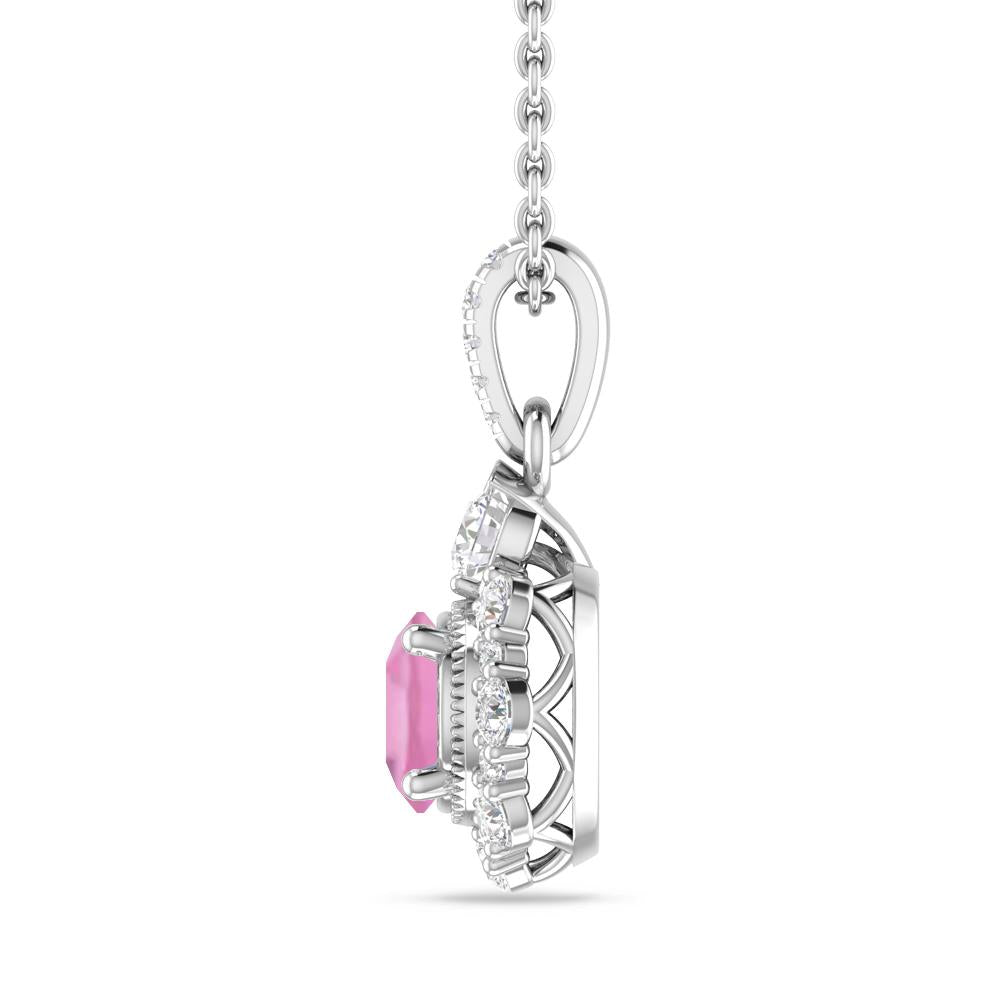 White Gold - Pink Tourmaline