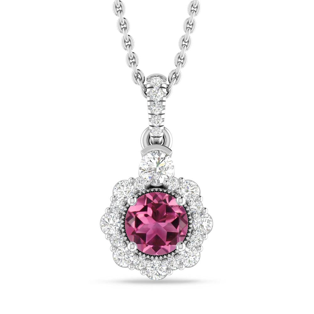 White Gold - Pink Tourmaline