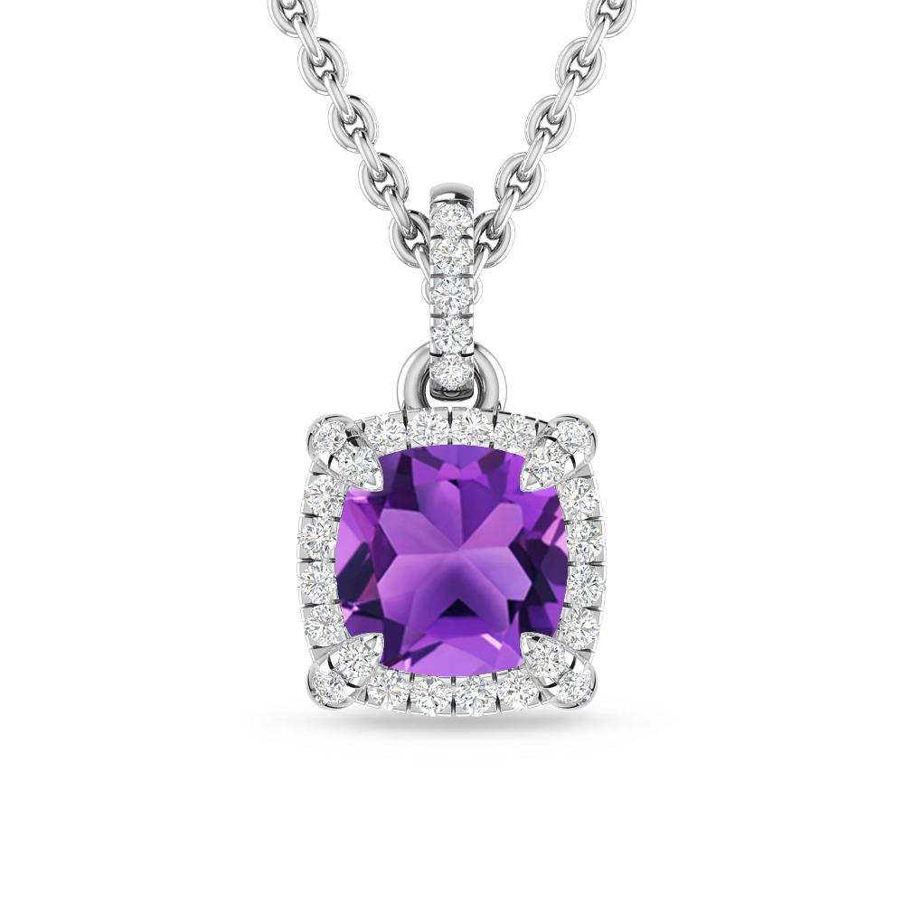 White Gold - Amethyst