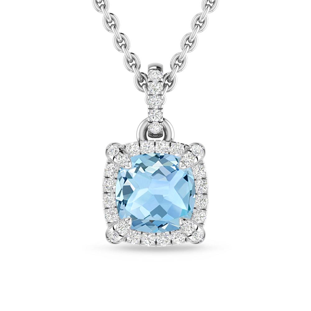 White Gold - Aquamarine