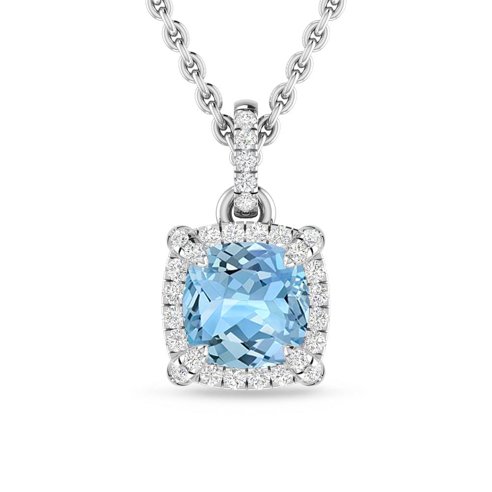 White Gold - Aquamarine