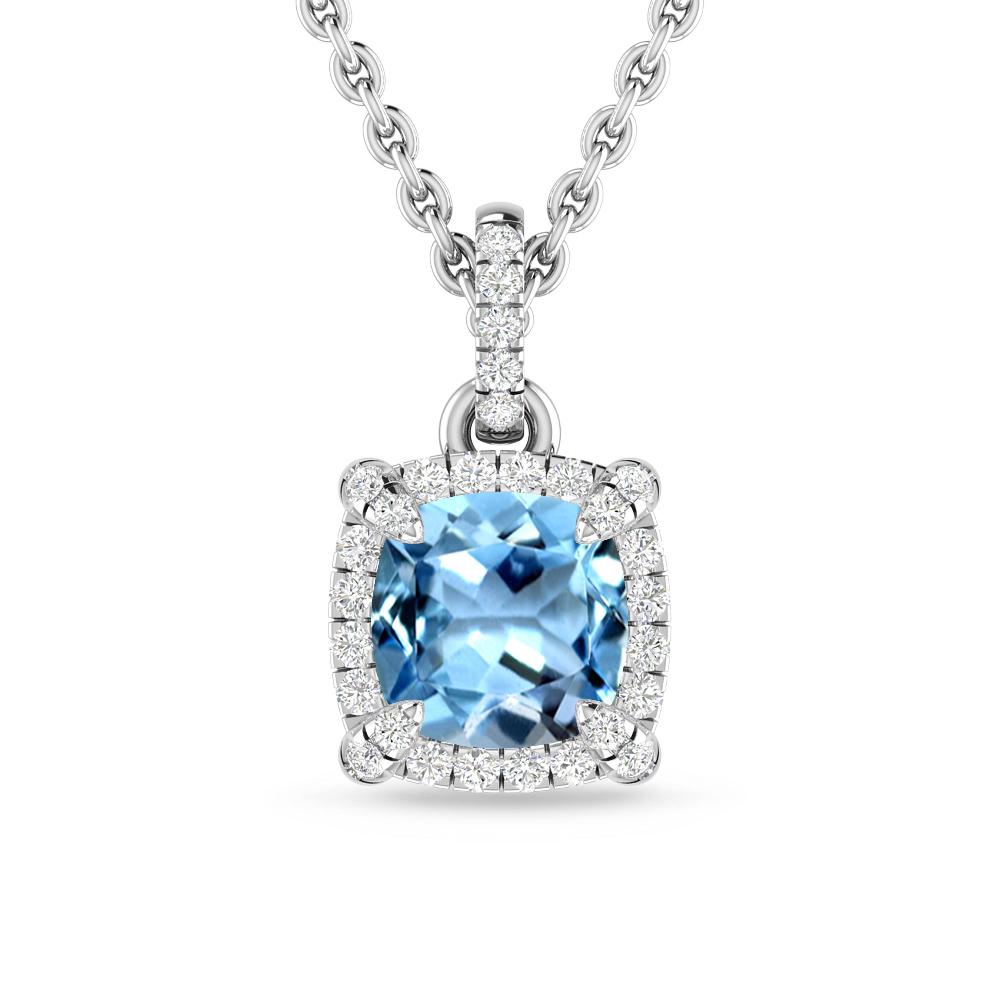 White Gold - Aquamarine