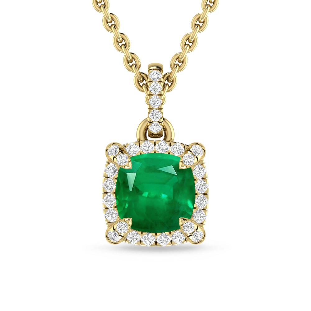 Yellow Gold - Emerald