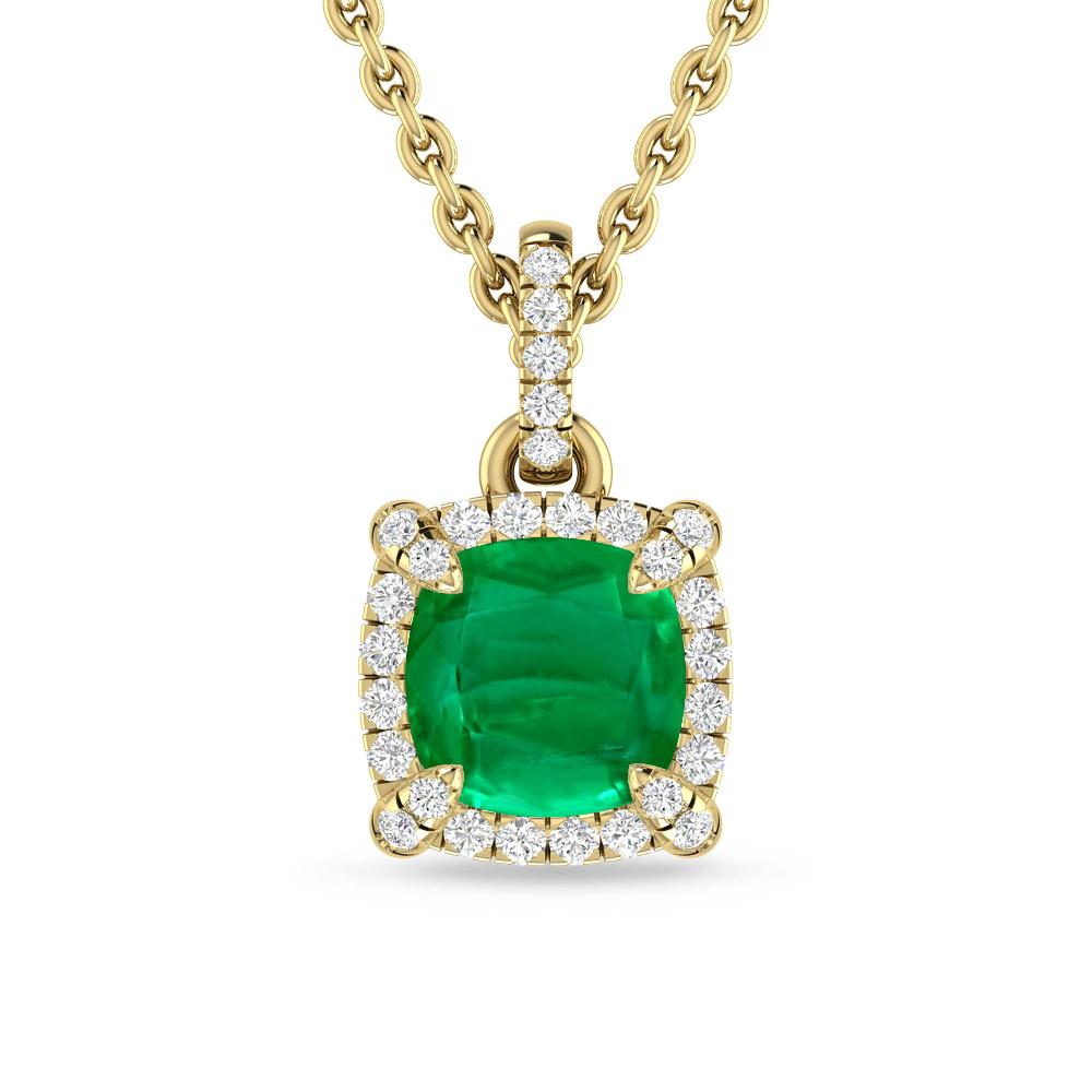 Yellow Gold - Emerald