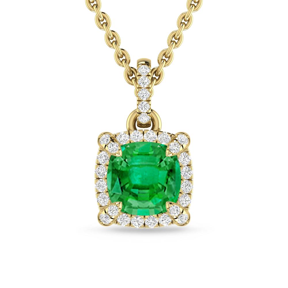 Yellow Gold - Emerald