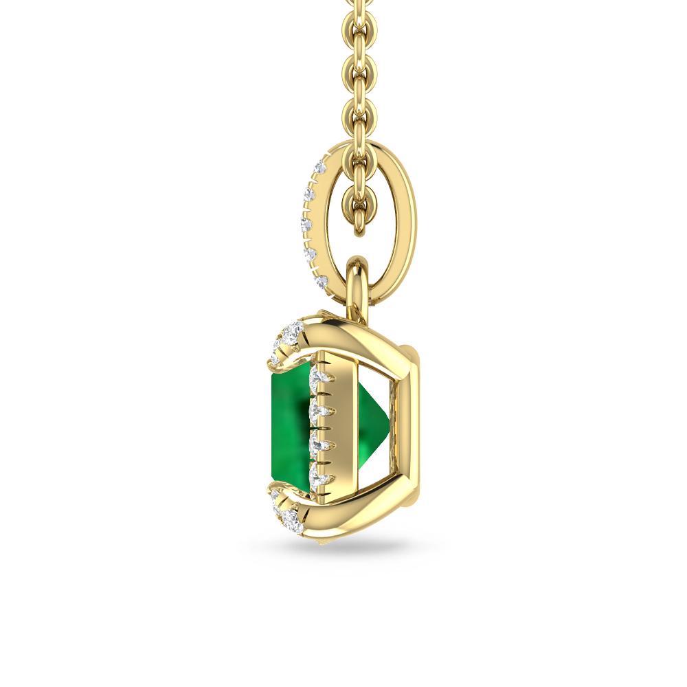 Yellow Gold - Emerald