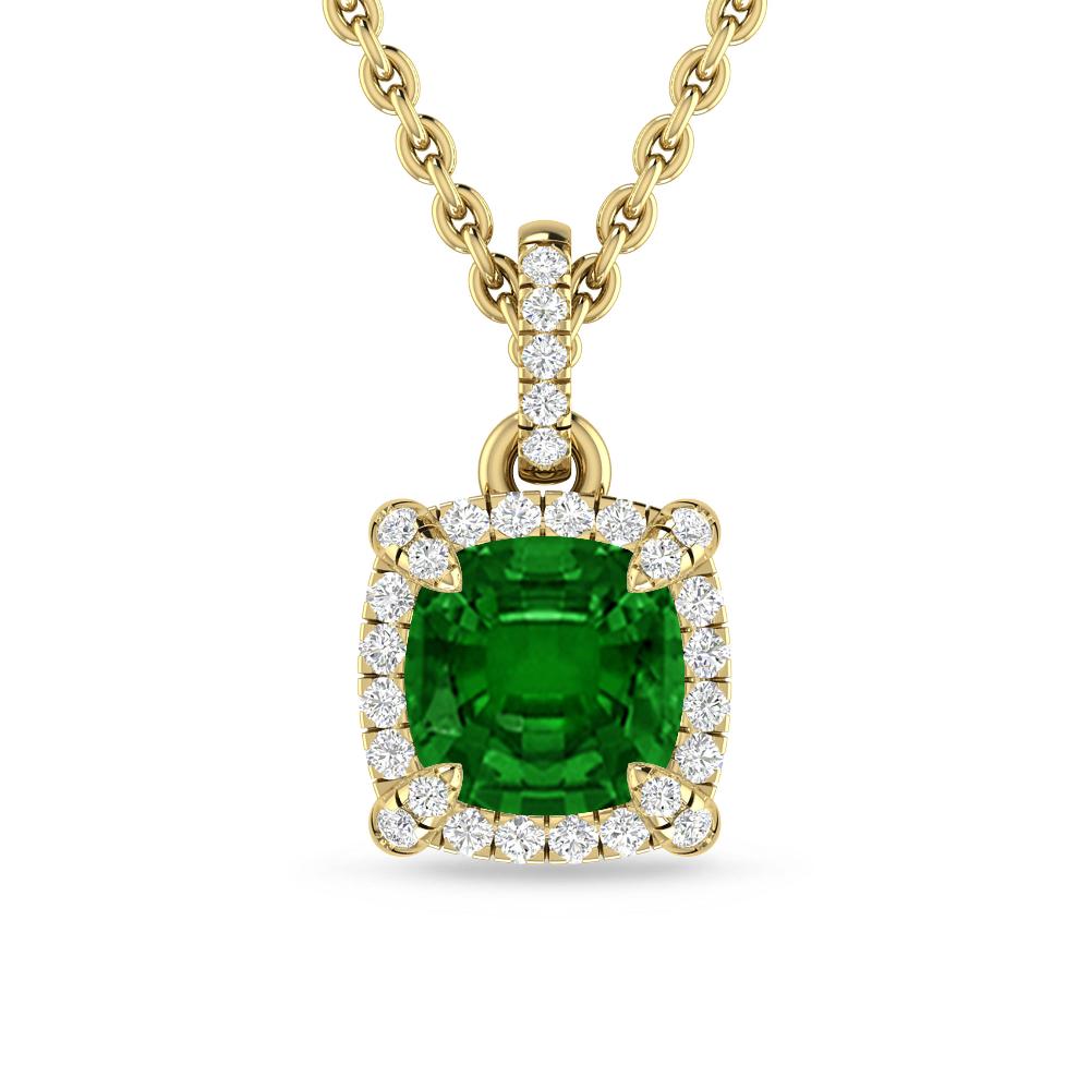 Yellow Gold - Emerald