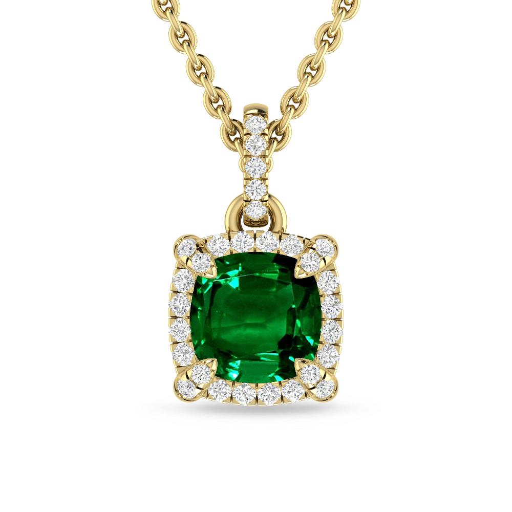 Yellow Gold - Emerald