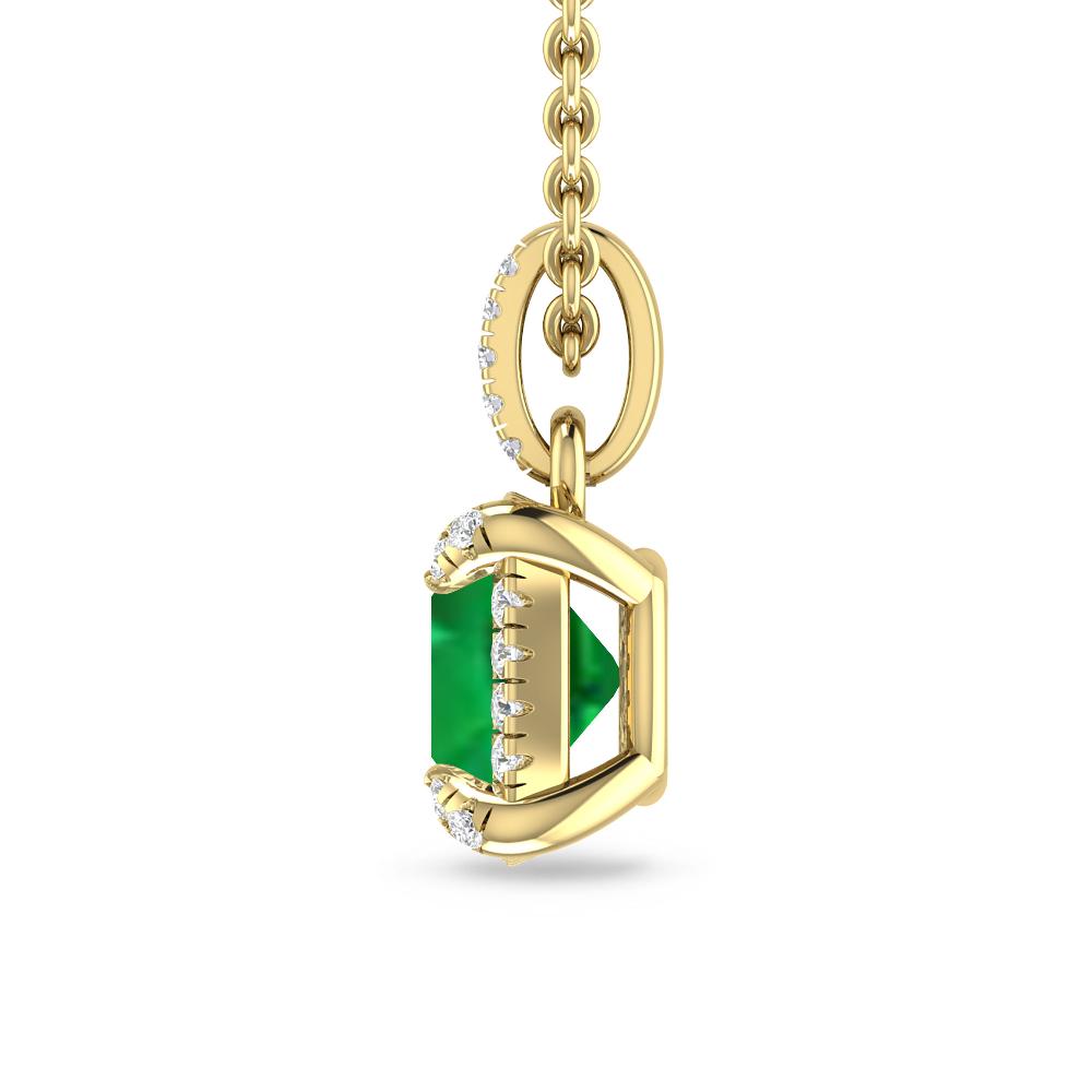 Yellow Gold - Emerald