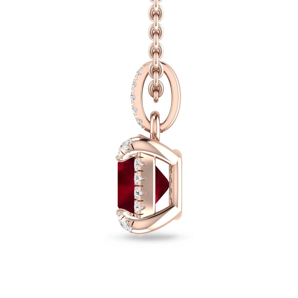 Rose Gold - Garnet