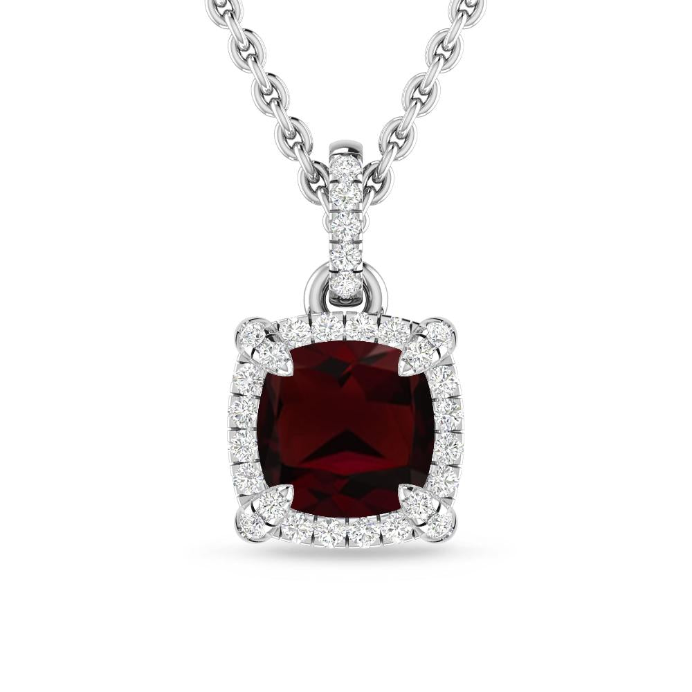 White Gold - Garnet