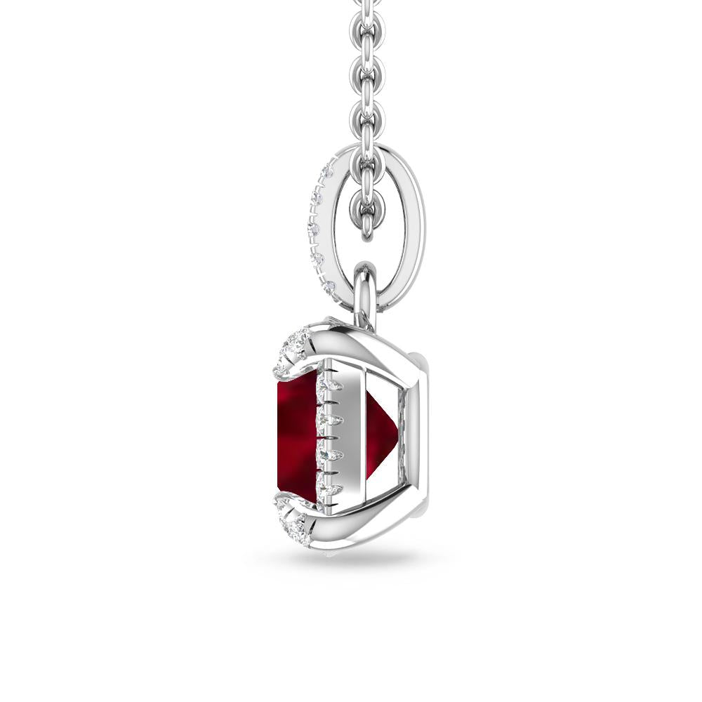 White Gold - Garnet