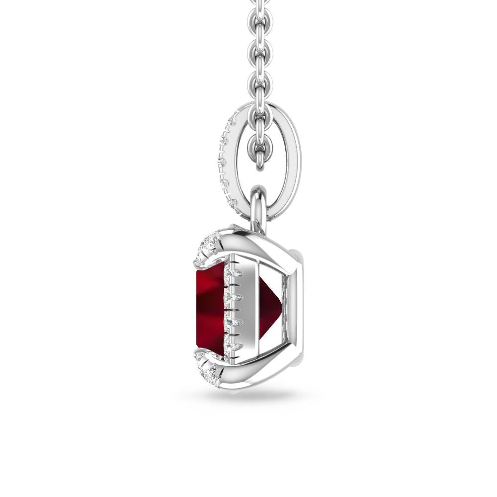 White Gold - Garnet